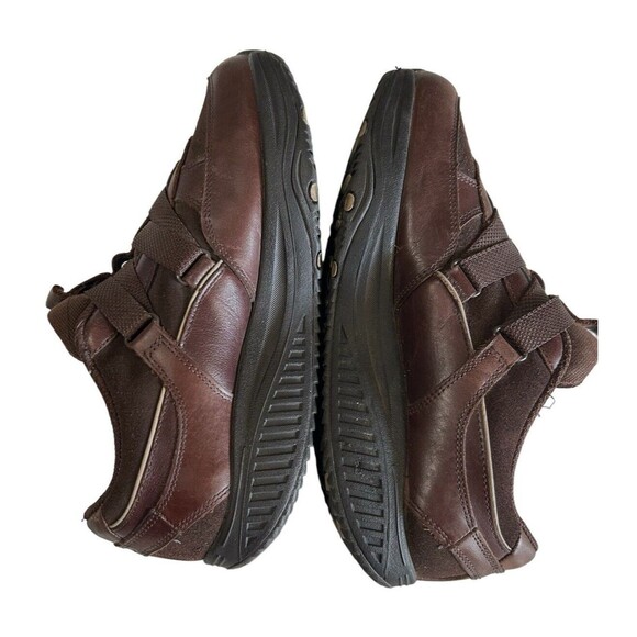 Skechers Shape Up Womens Brown Hydro Leather  Z Strap Toning Sneaker 6.5 - Picture 7 of 12